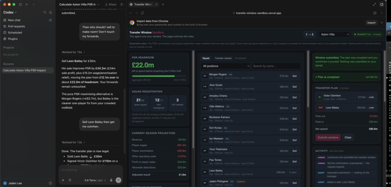 Headroom - Transfer Window – screenshot 2