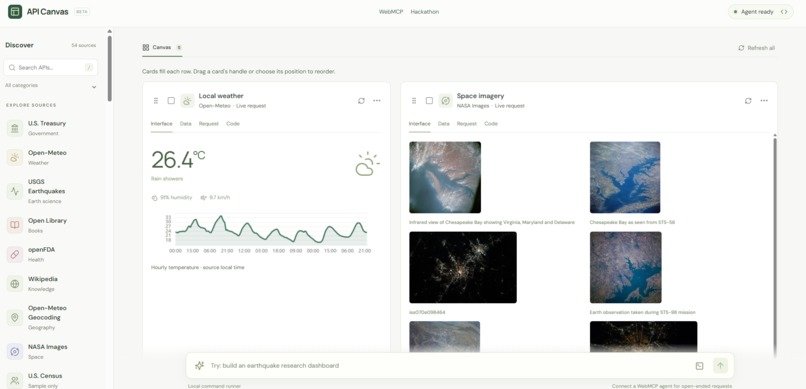 API Canvas – screenshot 2