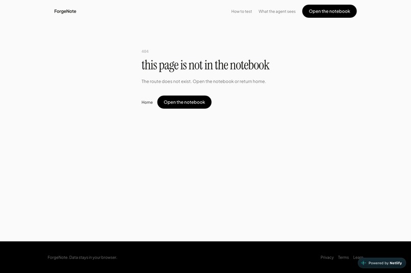 Forgenote – screenshot 2