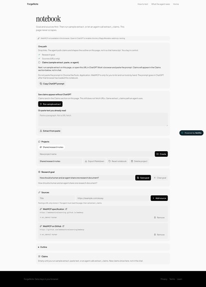 Forgenote – screenshot 8