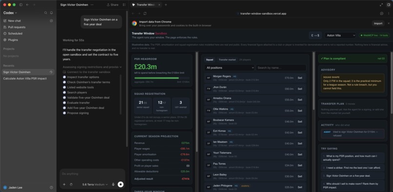 Headroom - Transfer Window – screenshot 3