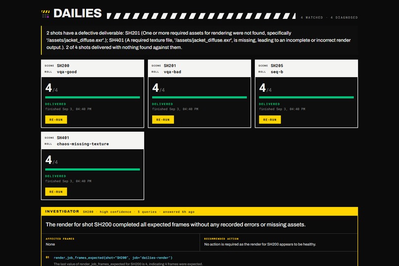 Dailies – screenshot 2