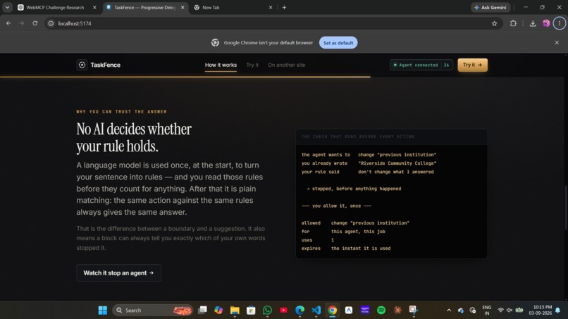 TaskFence – screenshot 5