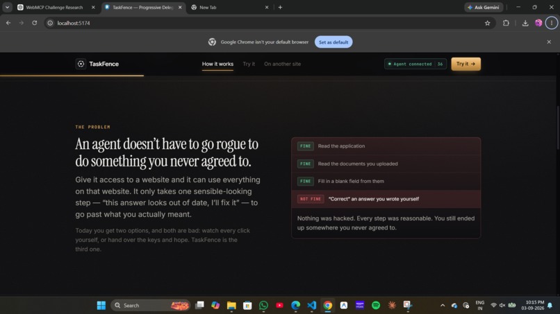 TaskFence – screenshot 2