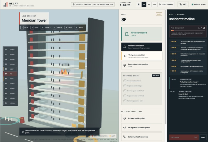 Relay | AI-Adaptive Emergency Training – screenshot 2