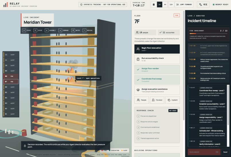 Relay | AI-Adaptive Emergency Training – screenshot 4