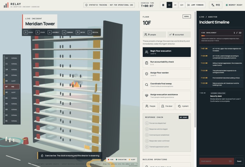 Relay | AI-Adaptive Emergency Training – screenshot 3
