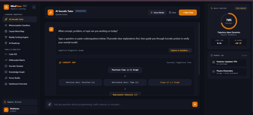 MindTrace – screenshot 2