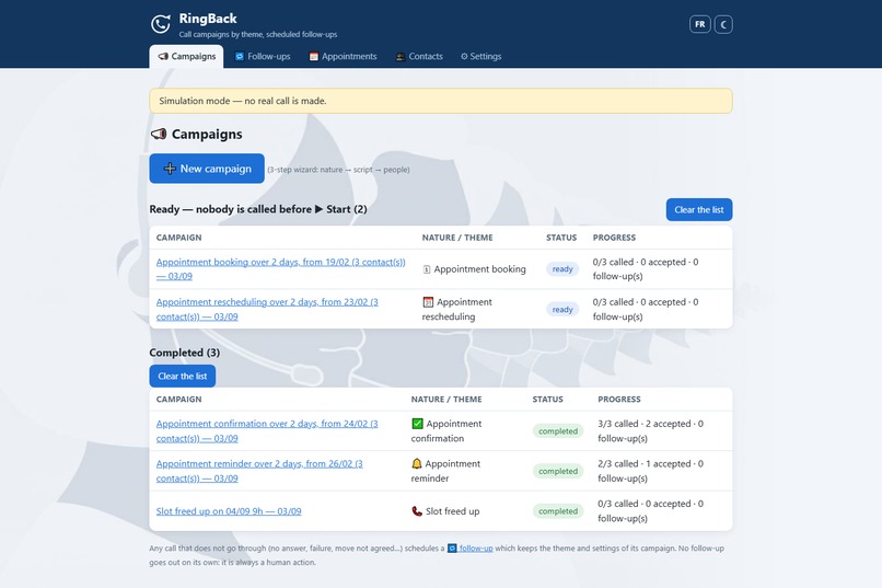 RingBack – screenshot 3