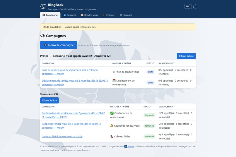RingBack – screenshot 5