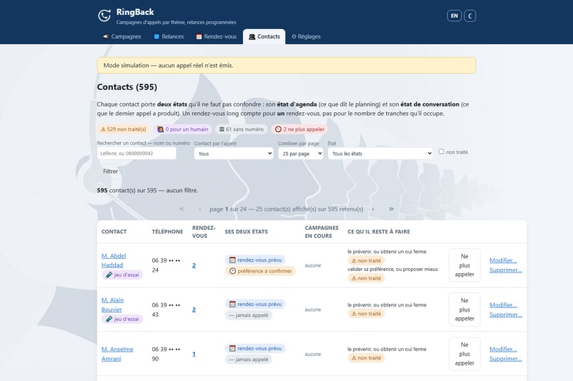 RingBack – screenshot 7