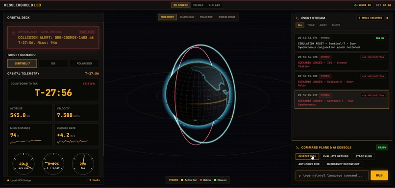 KESSLERSHIELD-LEO-Conjunction-Debris-Avoidance-Flight – screenshot 2
