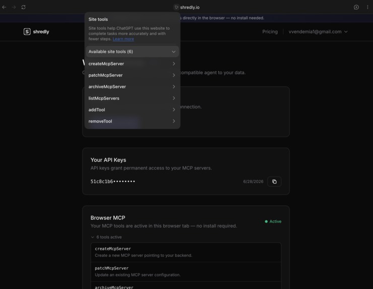 Shredly – screenshot 1