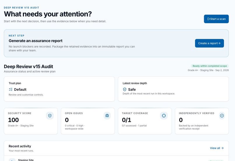 Lyrashield AI — WebMCP Assurance tool – screenshot 7