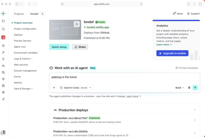fondof – screenshot 2