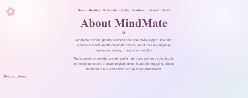 MindMate – screenshot 2