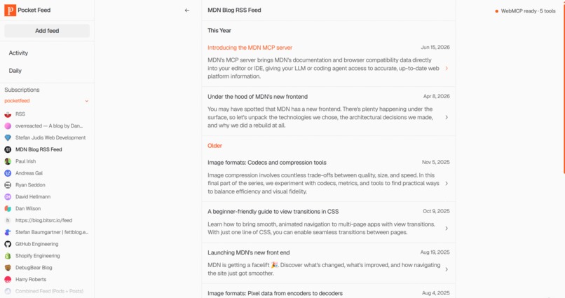 Pocket Feed – screenshot 3