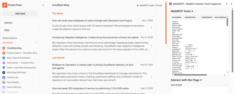 Pocket Feed – screenshot 5
