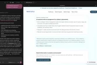 Composable AI consulting using WebMCP