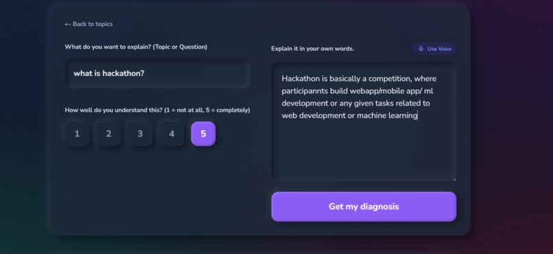 Blind Spot: AI Learning & Competence Calibrator  – screenshot 6