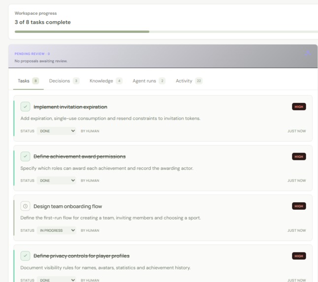 SharedState — Workspace Platform – screenshot 1