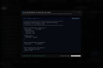 CloudSwarm: Agent-Native Cloud Infrastructure CAD