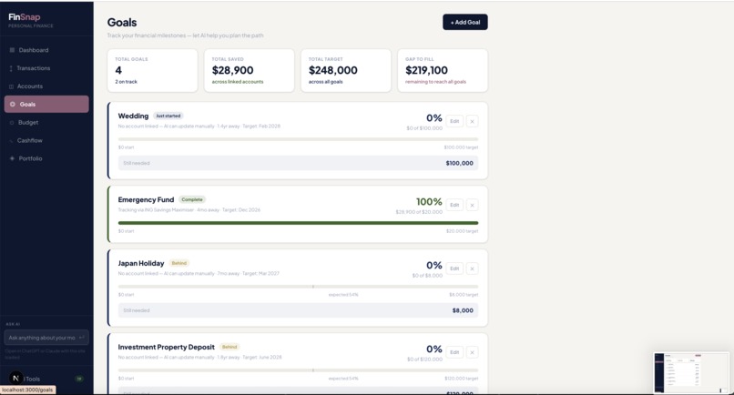 FinSnap - Your finances, agent-ready – screenshot 4