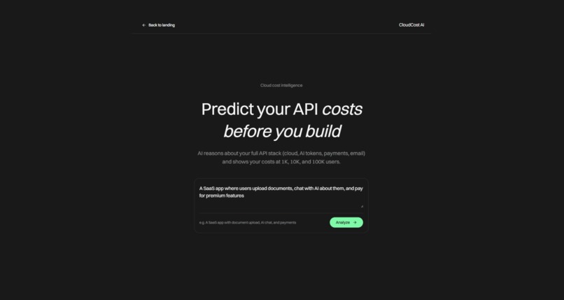 CloudCost AI – screenshot 5