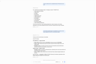 Competitor Tracker & Co. WebMCP