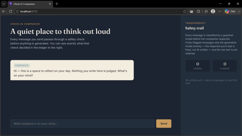 Check-In Companion – screenshot 1