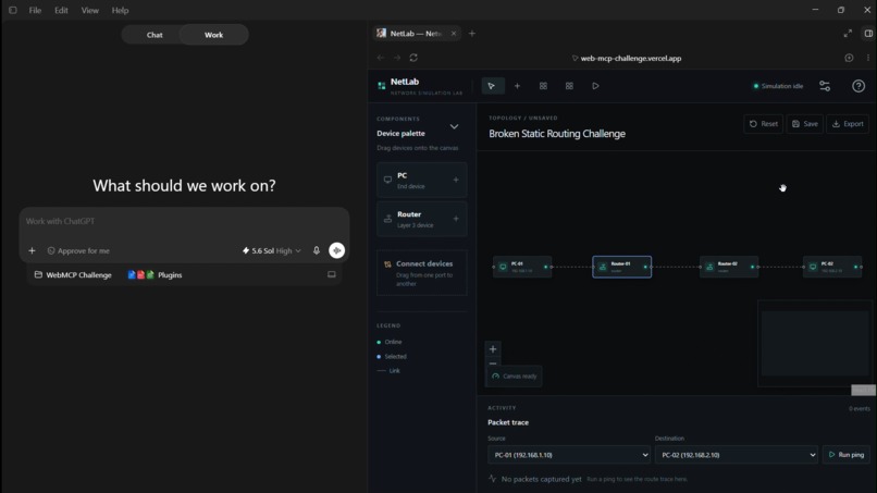 NetLab – screenshot 1