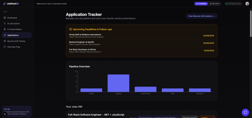 Job hunt AI – screenshot 10