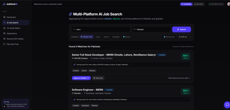Job hunt AI – screenshot 13