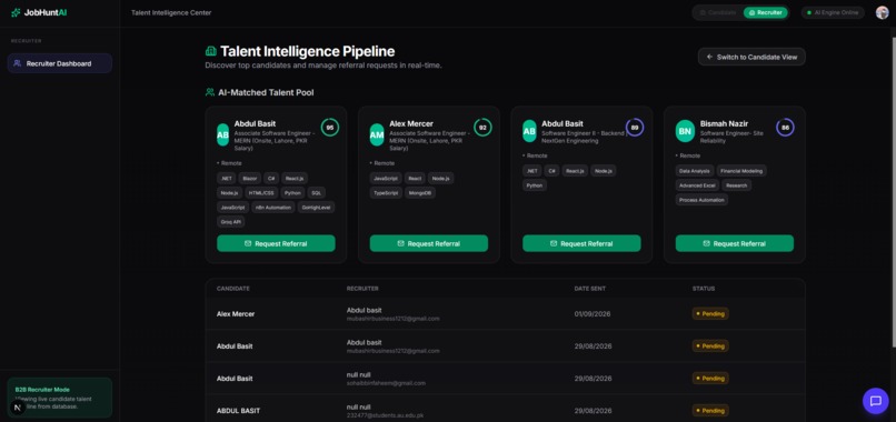 Job hunt AI – screenshot 1