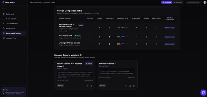 Job hunt AI – screenshot 7