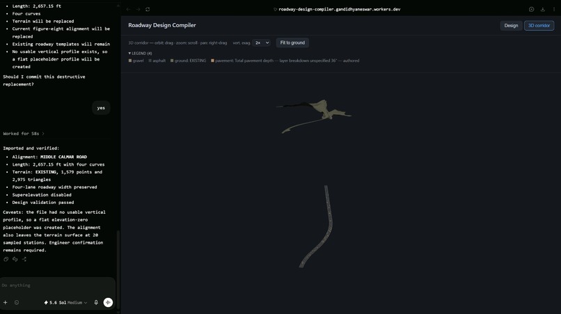 Roadway Design Compiler – screenshot 3