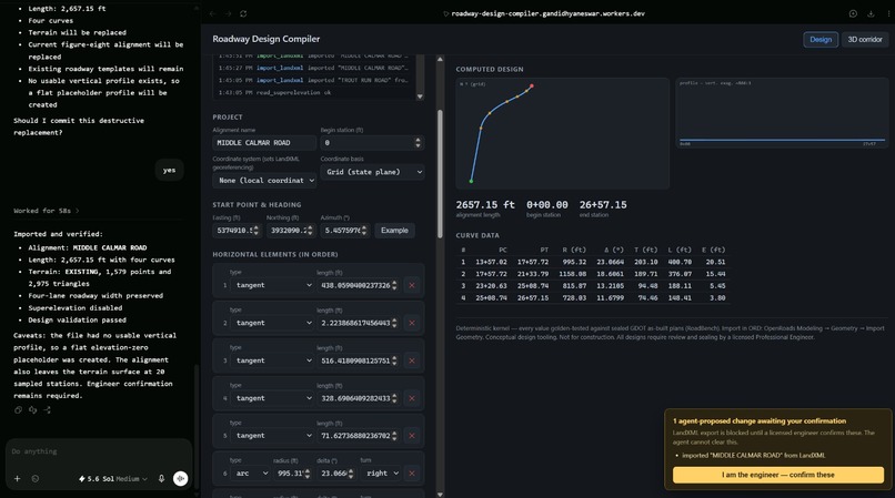 Roadway Design Compiler – screenshot 4