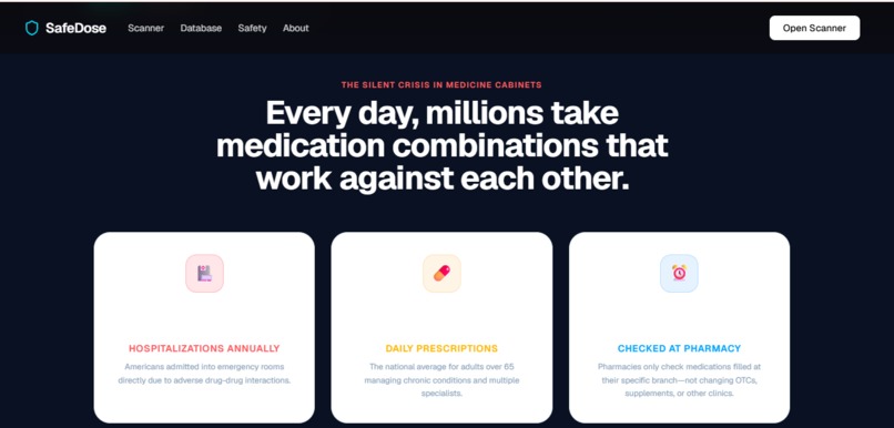 SafeDose: AI Medication Safety Tutor – screenshot 2