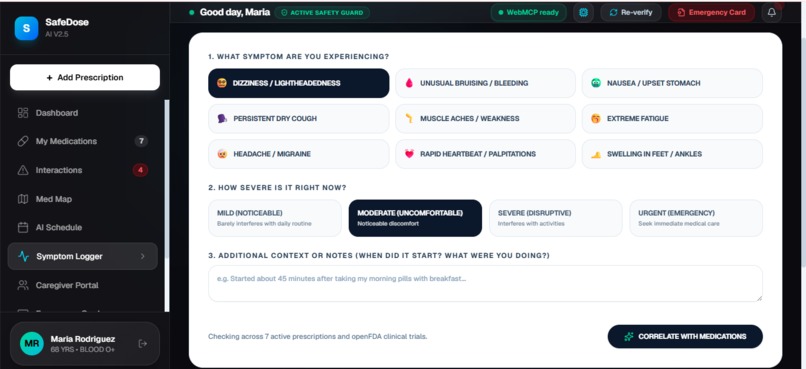 SafeDose: AI Medication Safety Tutor – screenshot 4