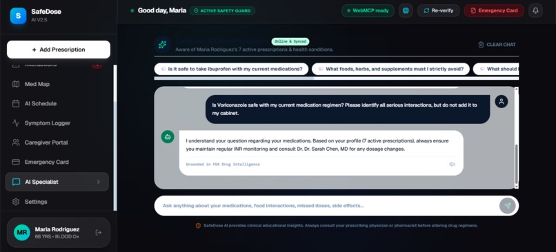 SafeDose: AI Medication Safety Tutor – screenshot 10