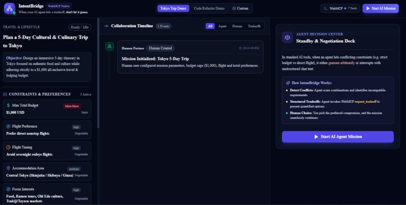 IntentBridge – screenshot 1