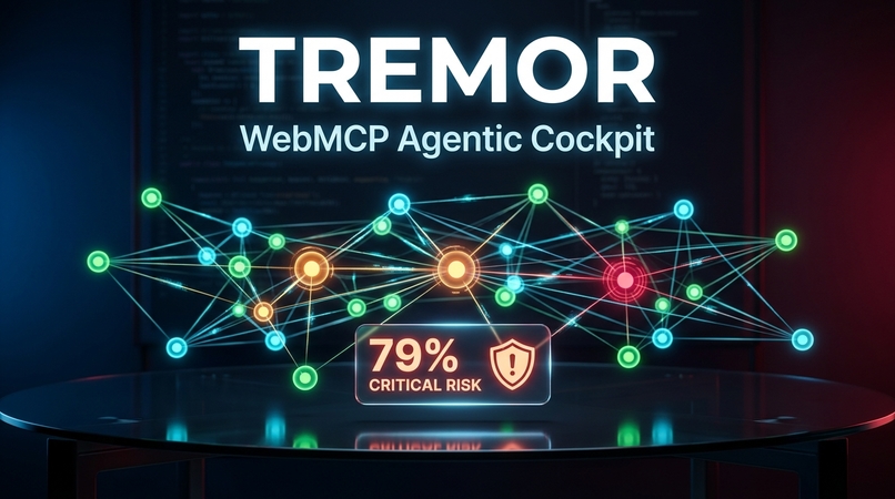 TREMOR — Agentic Blast Radius Cockpit (WebMCP) – screenshot 1