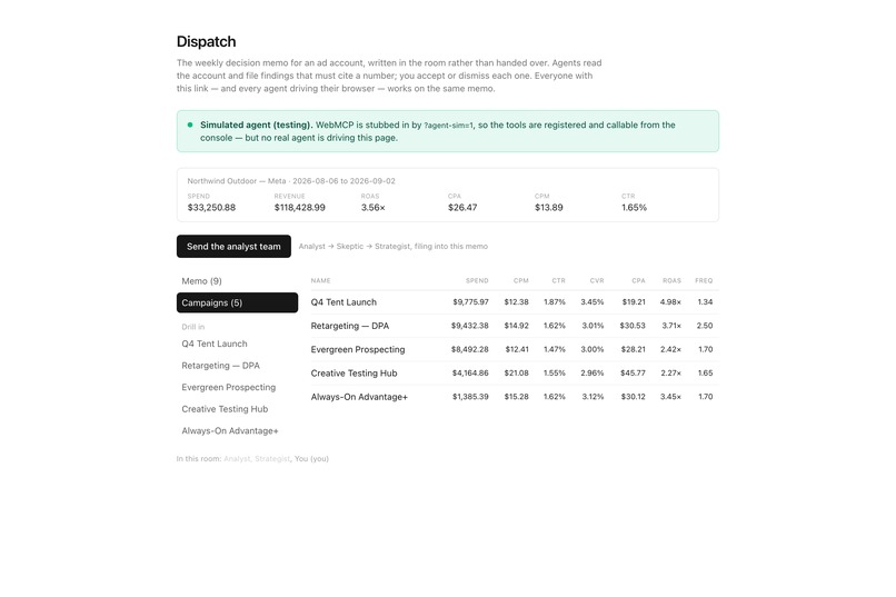 Dispatch – screenshot 2