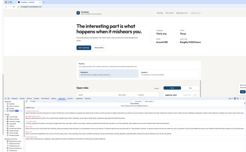 VocalApply - voice-driven job application – screenshot 7