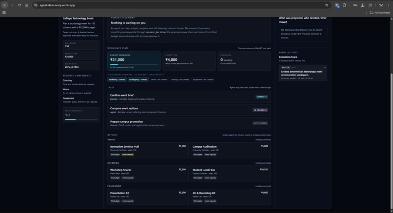 AgentDesk – screenshot 2