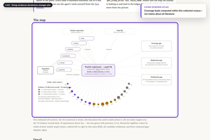 Living Evidence – screenshot 6