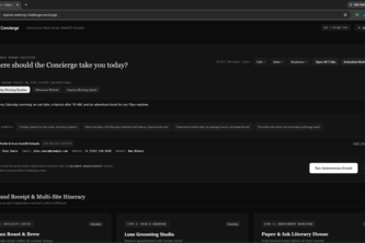 Open Web Concierge