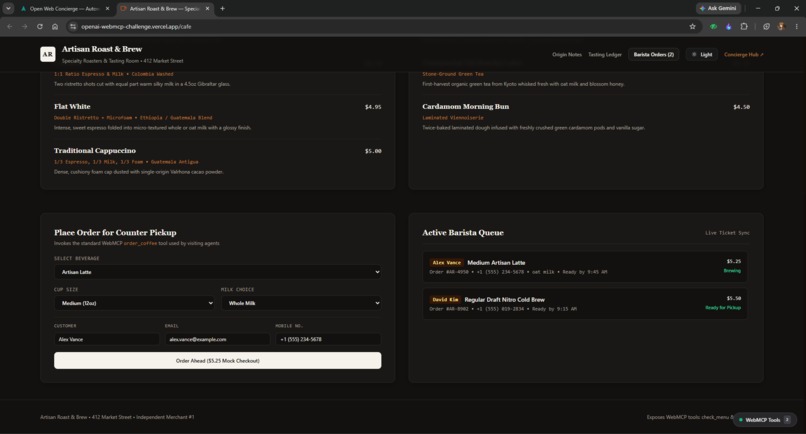 Open Web Concierge – screenshot 4