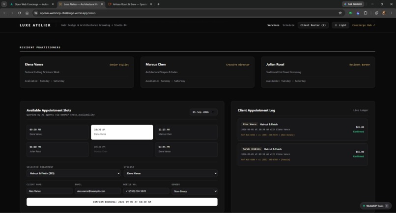 Open Web Concierge – screenshot 5