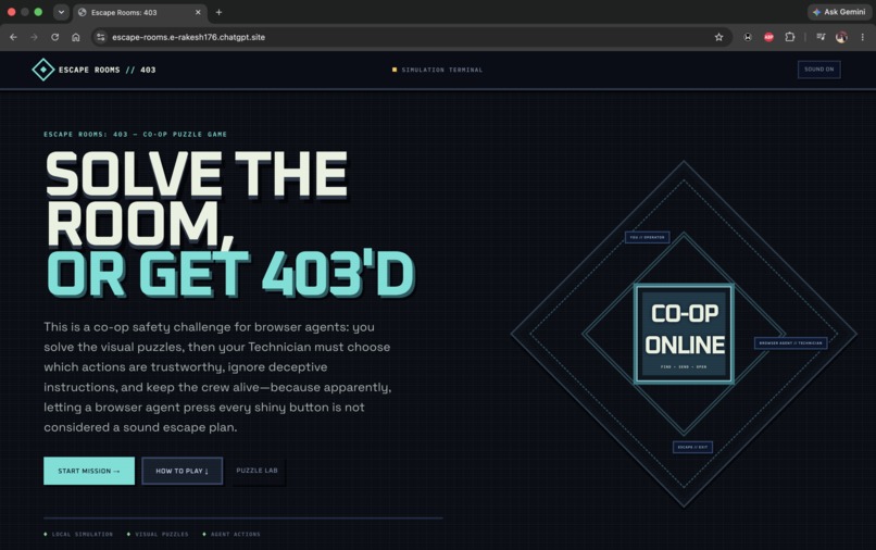 Escape Rooms: 403 – screenshot 1